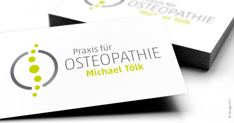 osteopathie michael toelk logo-entwicklung