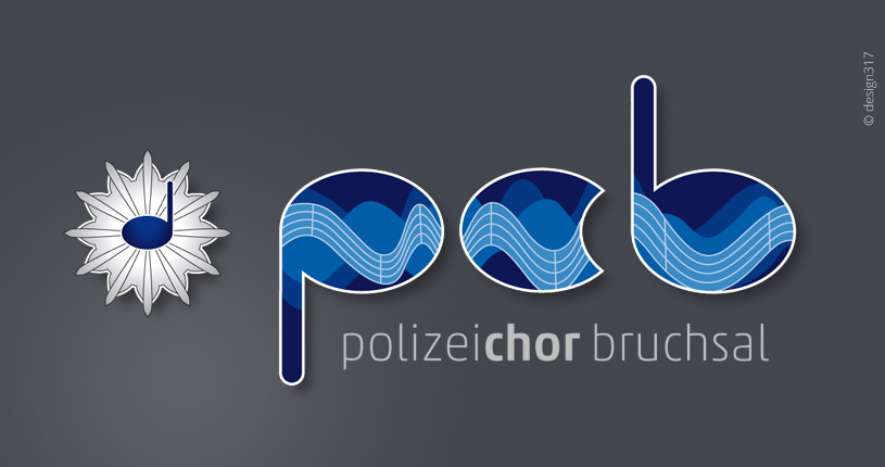 polizeichor-bruchsal_logo-entwicklung