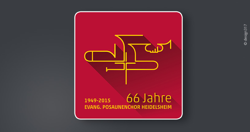 posaunenchor-heidelsheim logo-entwicklung